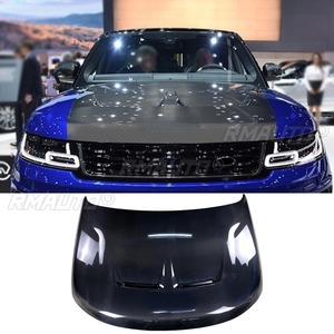 Kit de Carrocería para Range Rover Sport 2014-2020, Panel de Capó Delantero, Cubierta de Capó Compatible con el Motor, Fibra de Carbono, Accesorios para Automóviles - Product Image 2
