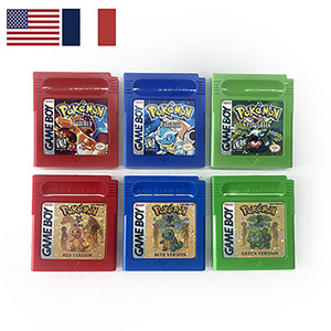 Cartouche de jeu filaire Yume PURE de haute qualité en ABS bleu, rouge, vert, version américaine, pour console vidéo, carte ROM, version anglaise pour GBC SP - Product Image 1