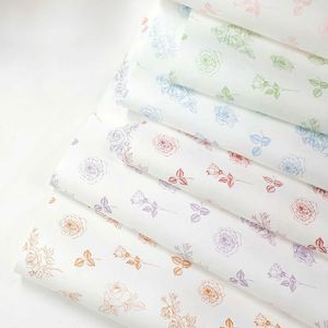 Papier de Soie Double Face Enduit PE Haut de Gamme Écologique et Imperméable Série Style Rich Art pour Emballage de Bouquets - Idéal pour Fleuristes - Product Image 2