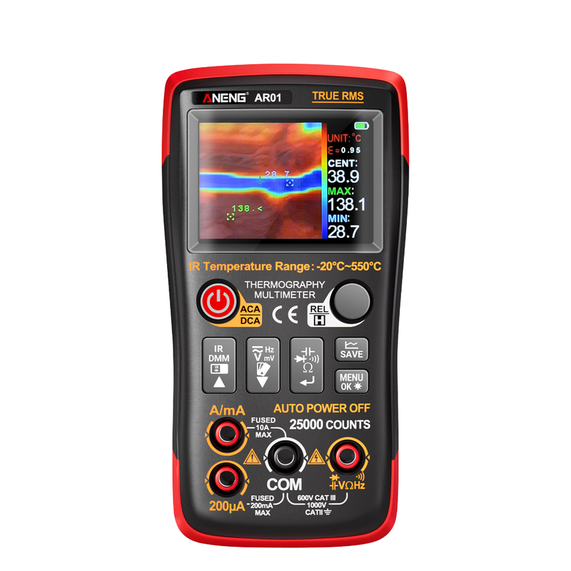 ANENG AR01 Thermal Imaging Multimeters USB