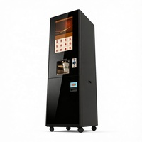 Distributeur automatique de café frais entièrement automatique à usage commercial avec système de paiement