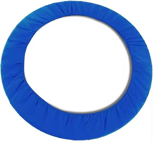 Zoshine, nuevo estilo, cubierta de trampolín de PVC azul, <span class=keywords><strong>Protector</strong></span> de borde de trampolín Circular, resortes de repuesto, diseño plegable y suave - Product Image 1