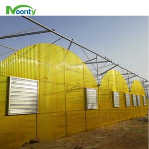 غطاء دفيئة كبير صغير من ورق الكمبيوتر لمادة ABS PP ، دفيئة زراعية على طراز فينلو من مادة البلاستيك - Product Image 2