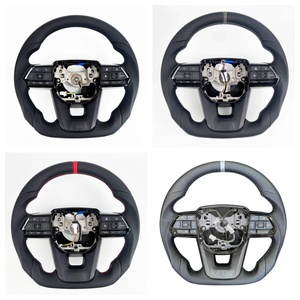 Volante Deportivo de Cuero <span class=keywords><strong>Toyota</strong></span> en Stock para <span class=keywords><strong>Toyota</strong></span> Hilux, Fortuner, Camry, Land Cruiser, Corolla, Hiace, GT 86, Mark X, Prado 150 01 - Product Image 1