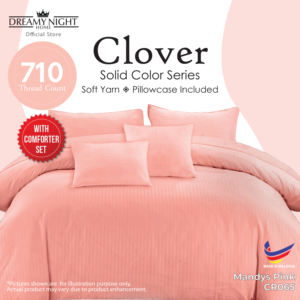 ชุดเครื่องนอน Clover King Size ผ้าไมโครไฟเบอร์เนื้อนุ่ม 710TC คุณภาพระดับโรงแรม พร้อมผ้าปูที่นอนรัดมุมและปลอกหมอน - Product Image 4