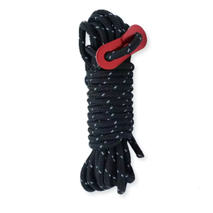 Modern Portable Adjustable Double Layer All Seasons Outdoor Camping <b>Tent</b> Polyester Windproof Rope <b>Canopy</b> Drawstring Pulley Lamp - Product Image 4