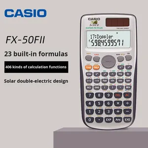 Калькулятор научно-инженерный программируемый на батарейках FX-50F II PLUS - Product Image 2