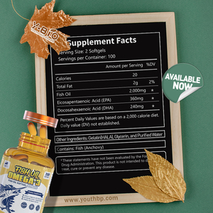 Gélules d'huile de poisson : Nourrissent les cellules de la rétine et favorisent la santé oculaire, idéales pour les utilisateurs réguliers d'écrans. Expédition immédiate. OEM. - Product Image 5
