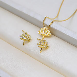 Boucles d'oreilles en argent S925 avec 5-6 perles, taille de perles multi-variées de 3 mm, accessoires de bijoux pour femmes, style européen et américain, à faire soi-même - Product Image 1