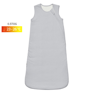 Sac de couchage pour nouveau-né en tissu naturel uni en bambou, 1.0 <span class=keywords><strong>Tog</strong></span> 0.5 <span class=keywords><strong>Tog</strong></span>, écologique et respirant - Product Image 2