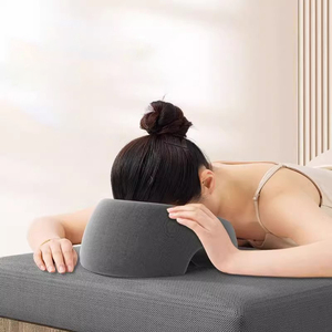 Wholesale Easy Breathe Face Down Pillow Sleep Massage Beauty Pillow Ideal for Stomach <strong>Rest</strong> <strong>Use</strong> As Home Massage Head Pillow - Product Image 3