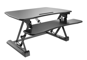 V-mounts xách tay có thể điều chỉnh kích thước lớn máy tính xách tay đứng Máy tính văn phòng hiện đại Máy tính để bàn Máy Trạm đi-đứng bàn VM-LD07E - Product Image 3