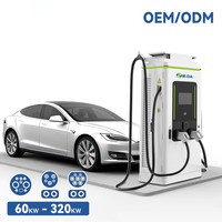 Chargeur rapide DC 120 kW OEM ODM pour l'infrastructure de recharge publique des véhicules électriques
