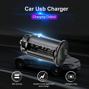 <span class=keywords><strong>Chargeur</strong></span> de voiture USB pour <span class=keywords><strong>iphone</strong></span> 12 <span class=keywords><strong>11</strong></span> <span class=keywords><strong>30W</strong></span> Charge rapide 3.0 pour Xiaomi Auto Type C QC PD 3.0 Chargeurs de téléphone portable - Product Image 4