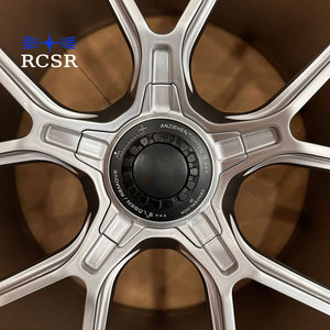 ล้อแม็กซ์ RCSR สีสั่งทำพิเศษ แบบฟอร์จ โมโนบล็อก ซีนเตอร์ล็อค สำหรับรถ <span class=keywords><strong>Porsche</strong></span> 911 991.1 991.2 992 Turbo S GT3 พร้อมดุมล้อ - Product Image 6