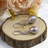 FEIRUN – boucles d'oreilles baroques edison 10-11mm, nouvelles couleurs mélangées, vraies perles d'eau douce, vente en gros