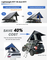 Tente de toit légère et économique pour camping, Technitop, 4x4, tout-terrain, vente en gros en Chine