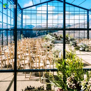 Tenda grande para casamento ao ar livre com 500 lugares para festas e eventos