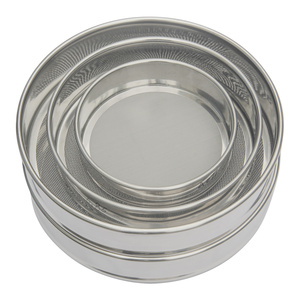Tamis de test en acier inoxydable 316L à maille unie, maille 23, pour tamisage du sol de jardin <span class=keywords><strong>potager</strong></span> et préparation du compost - Product Image 3