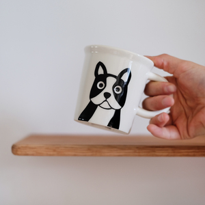 Taza de café con leche de <span class=keywords><strong>Bulldog</strong></span> Francés, taza de agua creativa, Taza de cerámica - Product Image 5