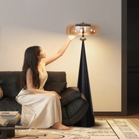 Lampadaire LED E27 de style mid-century pour hall d'hôtel et espaces commerciaux