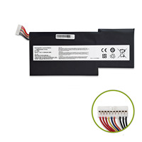 Batterie d'ordinateur portable rechargeable noire BTY-M6K pour MSI GS63VR GS73VR 7RG Stealth Pro GF63 11.1V 52.4Wh en stock