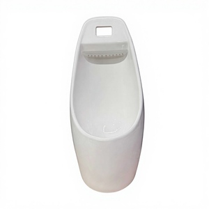 Modernes Design Wandmontiertes Keramik-Urinal für Herrenbadezimmer im Hotel, Bodenmontiertes Keramik-Stehurinal - Product Image 3