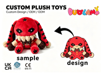 Peluche OEM de haute qualité en tissu doux pour enfants, idéale comme cadeau promotionnel d'entreprise