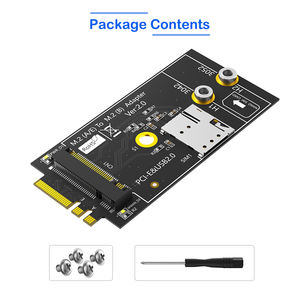 M.2 A/E Key zu NGFF B Key Adapter mit Nano-SIM-Steckplatz für 3G/4G/5G LTE Module Laptop/Desktop Drahtlose Erweiterung ohne Geschwindigkeitsverlust auf Lager - Product Image 6