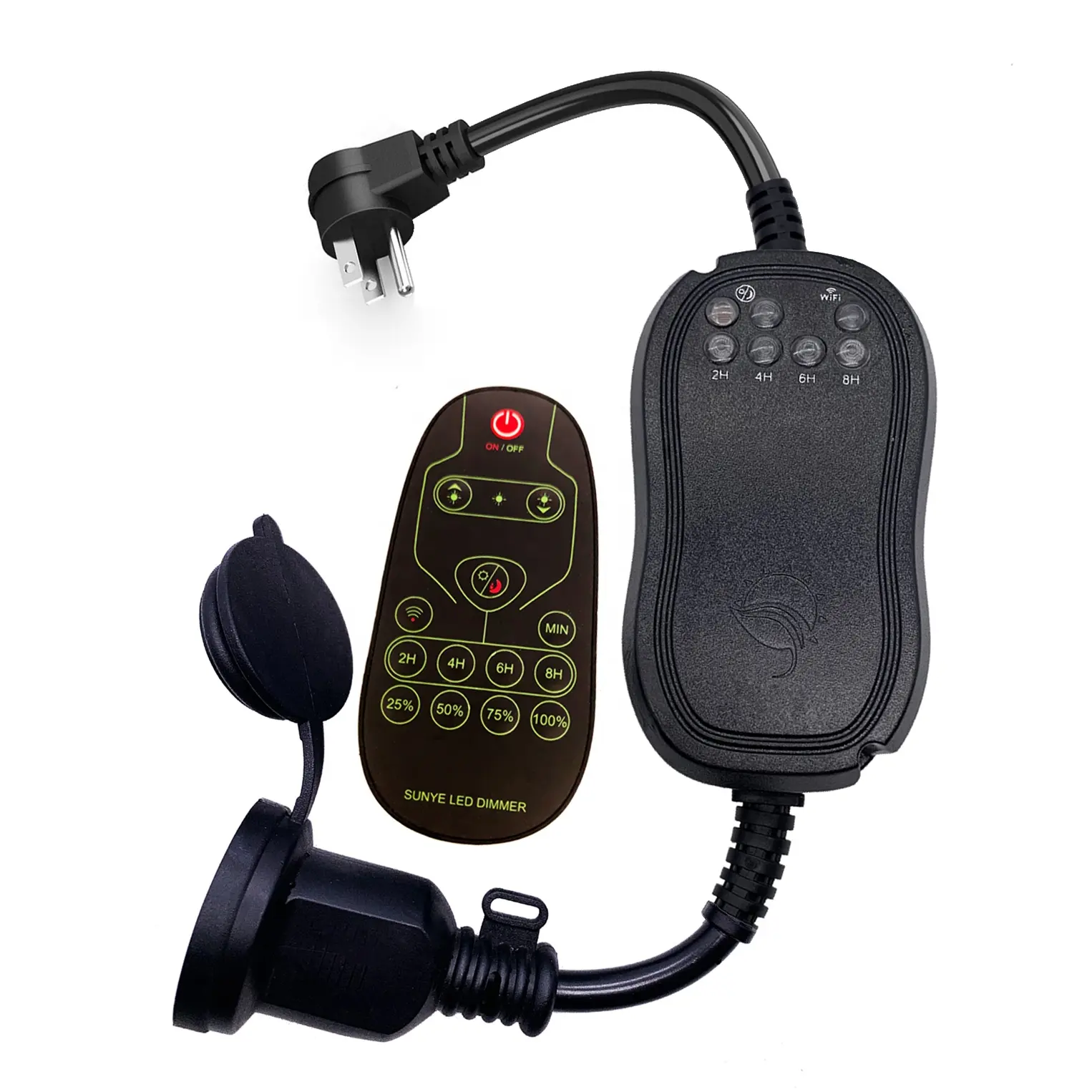 Outdoor wireless remote control high voltage LED Smart Timer and Dimmer