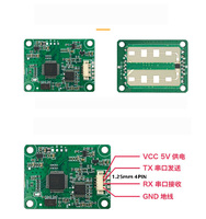 Modul Sensor Radar Gelombang Milimeter 24G LD303 Penginderaan Bergerak Cerdas Output Port Serial TTL Jarak Tanpa Pemasangan