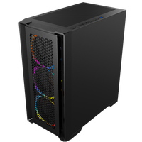 Fundas y torres para ordenador Gamer, soporte para 240 CPU, Enfriador de agua y fuente de alimentación ATX, funda para ordenador de juegos