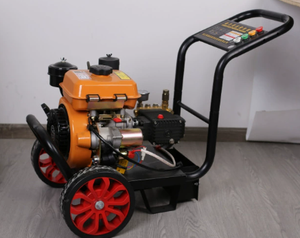 Nettoyeur haute pression portable puissant 250 bars 12 CV 188F à <span class=keywords><strong>moteur</strong></span> diesel pour surfaces routières et nettoyage de voitures - Product Image 2