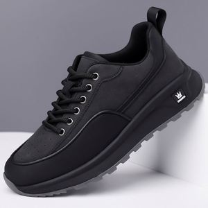 Chaussures de sport pour hommes légères, antidérapantes, avec amorti, tendance mode, à lacets et à enfiler, à bout fermé, pour toutes les saisons - Product Image 3