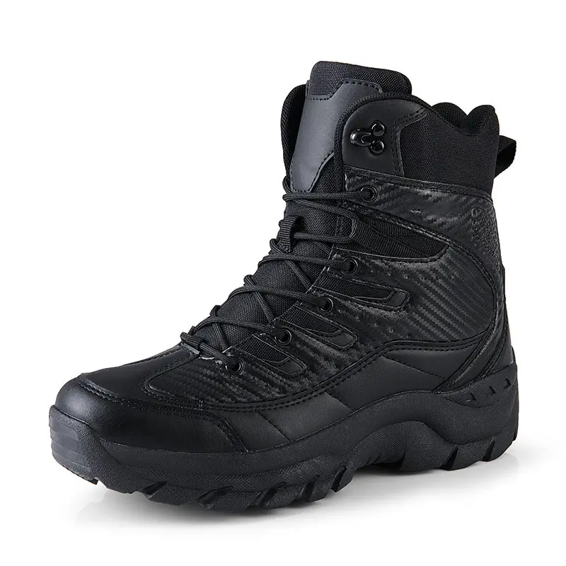 Manufacturer High-quality Stock Provide Low MOQ and Profit US Tactical Leather Boots