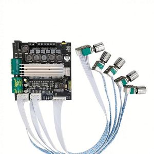 Placa amplificadora BTaudio de 2,1 canales, módulo TPA3116, potenciómetro de caja TWS, conexión externa - Product Image 5