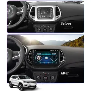 Car Radio <strong>Android</strong> for JEEP Compass 2017 2018 Multimedia Carplay Wireless Player Car Stereo Autoradio Head Unit Navigation GPS - Product Image 3