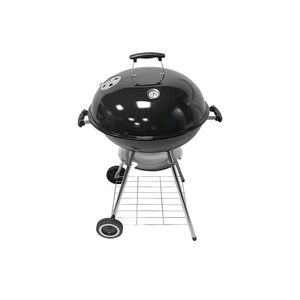 Grille ronde à charbon émaillée noire de 22 pouces Bouilloire pour <span class=keywords><strong>barbecue</strong></span> Grilles de <span class=keywords><strong>barbecue</strong></span> extérieures avec insert amovible - Product Image 2