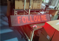 Panneau de signalisation directionnel mobile « Follow Me Stop Arrow » pour aéroport