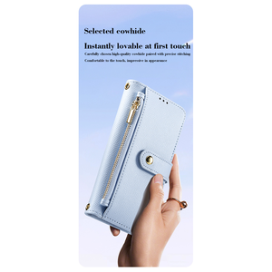 Custodia in Vera Pelle per <span class=keywords><strong>Samsung</strong></span> S25 Ultra, 2 in 1 Magnetica Staccabile Stile Portafoglio, Custodia in Pelle S25, Supporto Vendita all'Ingrosso - Product Image 6