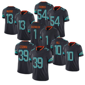 เสื้อฟุตบอลอเมริกันปักลาย New Rivalries ปี 2025 หมายเลข 1 ตัวัว ทาโกวาโลอา 10 ไทรีค ฮิลล์ <span class=keywords><strong>13</strong></span> แดน มารีโน 14 เอเวอร์ส 17 เจย์เลน วัดดัล - Product Image 2