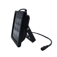 Accessoires de vidéosurveillance Illuminateur IR 9PCS LED IR Lumière infrarouge de vidéosurveillance extérieure