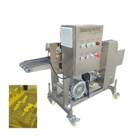 Nouvelle Conception 2026 Machine à Paner Automatique avec Moteur et Pompe en Acier Inoxydable 304, Capacité 200 kg/h pour Filets de Poisson et Poulet