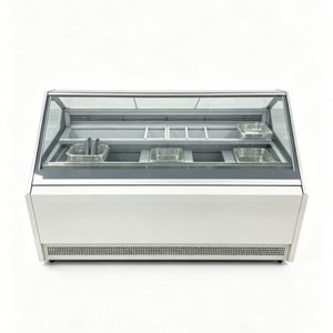 Vitrine Réfrigérée Commerciale de Haute Qualité pour Crèmes Glacées et Gelatos – Idéale pour Restaurants, Buffets et Hôtels - Product Image 3