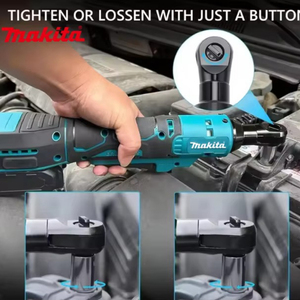 Clé à <span class=keywords><strong>cliquet</strong></span> sans fil <span class=keywords><strong>Makita</strong></span> 18V sans balais, outil professionnel moderne et compact, idéal pour les espaces restreints et l'entretien automobile - Product Image 5