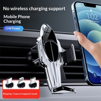Support de téléphone intelligent sans fil pour grille d'aération de voiture, fixation magnétique, support de charge pour navigation, accessoires automobiles d'origine