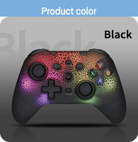 Poignées de manette de jeu sans fil légères RVB populaires pour téléphone portable/commutateur/ordinateur PC