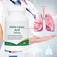 Ausreson Chine R Acide Alpha-Lipoïque et Complexe B Acide Alpha-Lipoïque Supplément Halal 600 1200 mg Comprimés d'Acide Alpha-Lipoïque en Vrac