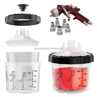 Pulvérisateur professionnel Système de mélange de peinture de voiture Pistolets de pulvérisation automobile Tasses