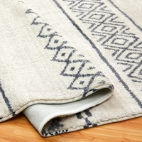 Tapis turc en polyester, fabriqué à la machine, style moderne, avec envers en latex, Chakme, épaisseur 6 mm, antidérapant, pour salon, maison